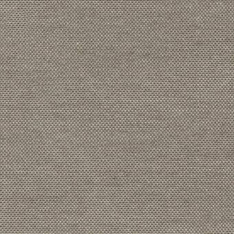 Woven fabric sample, smoky gray natté fumo color, dense uniform texture with directional weave and matte finish.