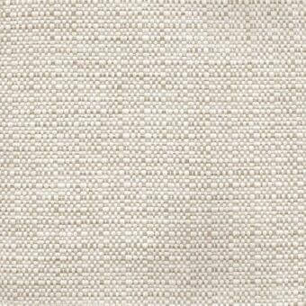 Beige woven fabric texture displays an irregular pattern with varied thread thickness, resembling linen or natural fiber with subtle tonal depth.