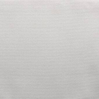 Acrylic fabric swatch, white tone, uniform grid texture; dense, matte finish, consistent color, even lighting, Royal Botania collection.