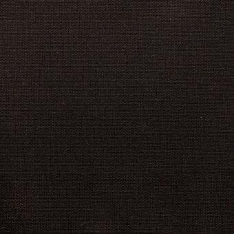 Black acrylic fabric, dense weave, uniform matte texture, grid pattern, Royal Botania “zu – black” material, studio shot, neutral background.