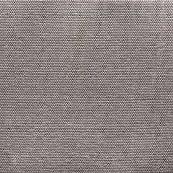 Acrylic fabric sample, gray and flax heathered weave, dense grid pattern, matte finish, “DSF – Desert Stone Flax” royal botania collection.