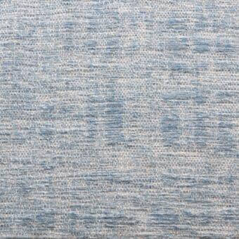 Ice blue acrylic velvet fabric sample displaying a dense, woven grid pattern with subtle texture and rippled effect, Royal Botania ibv collection.