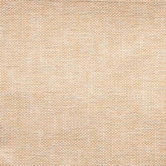 Royal Botania Pao acrylic fabric sample, pastel orange heathered weave, dense textured surface with irregular nubby pattern.
