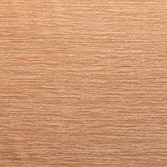 Salmon velvet acrylic fabric “Sav” by Royal Botania, showing a tight weave with horizontal striations and a soft, diffused sheen.