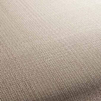 Beige fabric texture sample with a dense, rectilinear weave and subtle diagonal bias, appearing matte and consistent, studio shot.