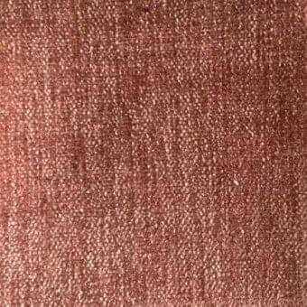 Reddish-brown textured rug with a dense, granular weave and mottled surface displaying subtle tonal variations and darker flecks throughout.