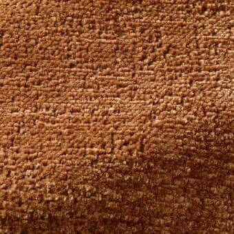 Castagno brown Rugiano rug, indoor fabric model 16622009, dense vertically-fibered texture, uniform color, woven looped construction, no pattern.