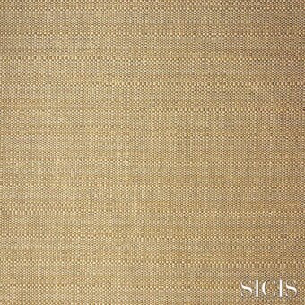 Storea bronze fabric texture by SICIS, tight weave with matte sheen and subtle metallic shading, imprinted brand name.