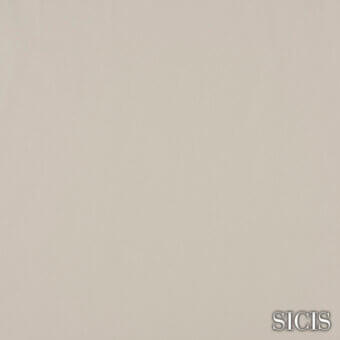 Sicis leather texture, light beige with mother of pearl finish, displaying a matte, uniform surface and dark green brand lettering.