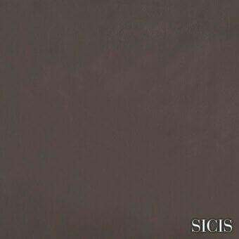 Taupe textured material with a pebbled surface, featuring the SICIS logo; warm brown and gray tones, fine grain, neutral background.