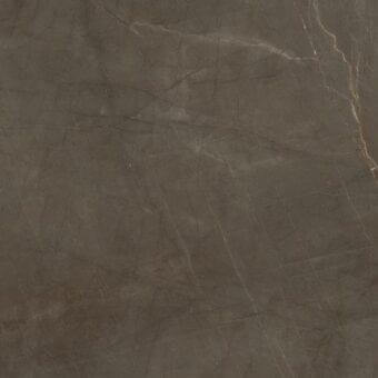 Cu Gaudi stone texture, dark brown with beige and gray mottling, featuring irregular cracks and polished, granular surface.