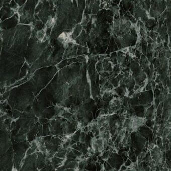 Dark green marble texture with off-white and gray veining, polished finish, and organic swirls; “kv verde aver new23” ceramic by Sovet Italia.