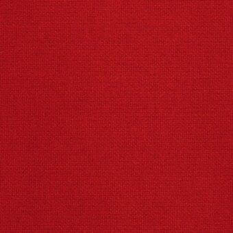 Kvadrat F 1000 C0674 fabric sample, deep red woven textile, consistent matte grain, dense uniform weave, Sovet Italia collection.