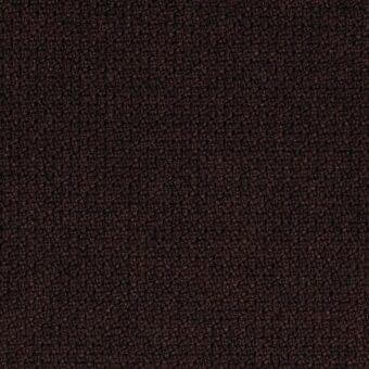 Dark brown Step melange textile sample from Sovet Italia, featuring a dense, granular texture and subtle color variations.