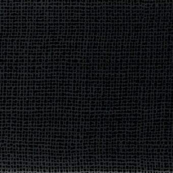 Black woven texture with granular surface, displaying a dense matte pattern and subtle shading variations across a uniform dark tone.