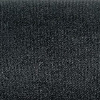 Dark gray velvet textile with a short, dense pile and horizontal weave; Sovet Italia brand, model Z05 visible in corner.