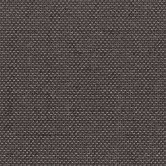 Gray ribbed fabric texture displaying a dense, horizontal weave with subtle heathering and a matte finish; linear pattern.