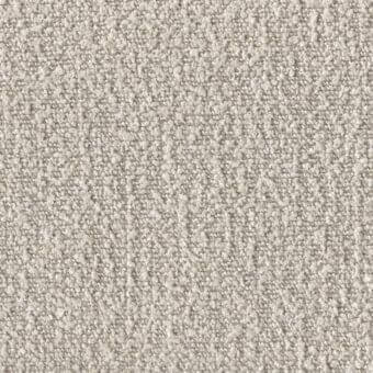 Beige woven fabric texture with horizontal linear pattern, granulated surface, and heathered effect, displaying a matte finish.