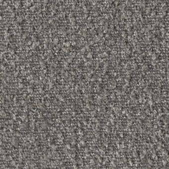 Woven gray texture with irregular loops, dense speckled pattern, and a slightly raised, uneven surface; diffused, neutral color palette.