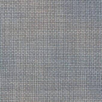 Gray-blue woven cushion fabric with square pattern, heathered texture, and subtle golden-brown accents; Talenti premium decorative cushion C100.