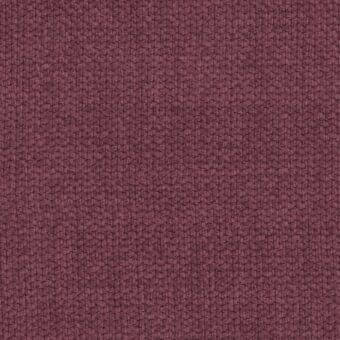 Woven fabric texture in muted plum, displaying a dense, uniform matte finish with a subtle looped surface and consistent weave.