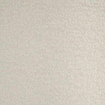 Tonelli Design fabric sample, off-white woven texture, granular surface with sheen, consistent pattern, diffused lighting.