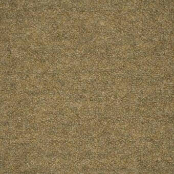 Olive-green textured fabric sample displaying a dense, granular surface with short fibers and subtle tonal variations; label reads "tonelli design b005".
