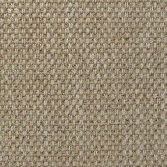 Beige and tan woven fabric sample displaying a dense, textured surface with diagonal linear patterns and a matte finish.