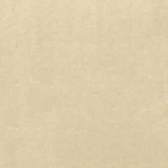 Beige fabric texture with mottled surface and matte finish, displaying warm light tones of cream and tan, lacking a defined pattern.
