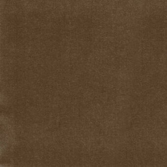 Medium-brown fabric texture with a subtly raised nap, displaying a uniform color and smooth weave; white label reads “turri > fabric cat. b > 732 b”.