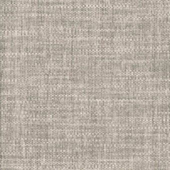 Woven fabric sample, neutral gray and beige tones, dense heathered texture with visible grid pattern, studio lighting, "turri" label.