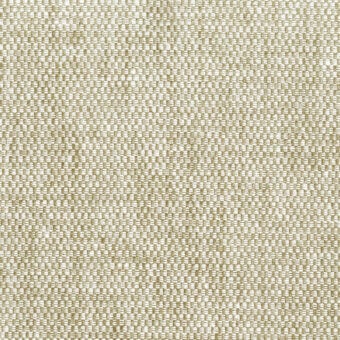 Beige fabric sample with a dense dotted texture, featuring a subtle gold shimmer and complex interlock weave; Turri collection swatch 751 a.