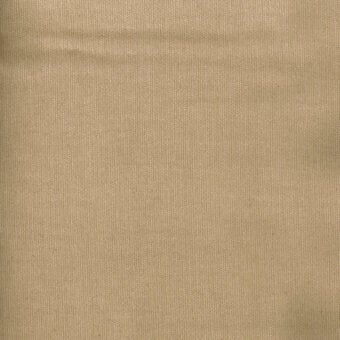 Beige fabric swatch displaying a textured, woven surface with a subtle linear pattern and uneven tone, identified as “turri fabric 754 a”.
