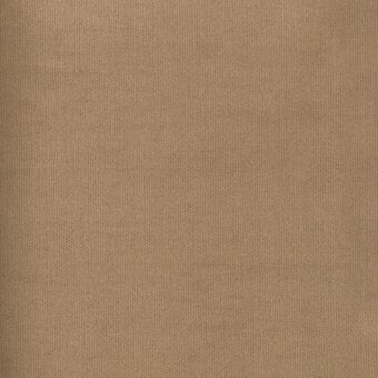 Woven fabric texture, muted brown tone, dense compact weave with fine grain and subtle tonal variations; label reads “turri > fabric cat. b > 754 b.”