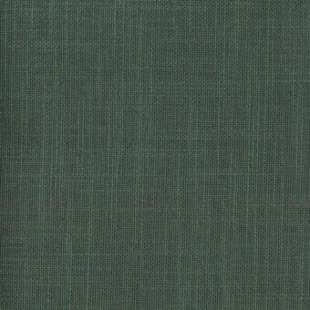 Dark teal woven fabric texture with a grid pattern, likely linen, displaying a matte finish and dense weave; label reads “turri > fabric cat. b > 755 p.”