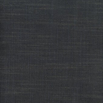 Dark gray woven fabric with golden threads, displaying a dense plain weave texture and matte finish; label reads "turri > fabric cat. b > 755 s."