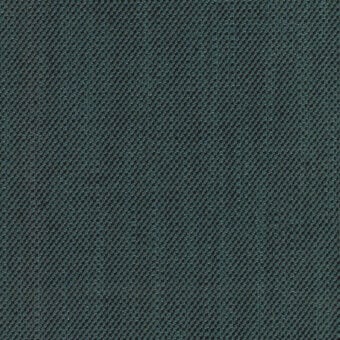 Textured teal-green fabric sample with diagonal ribbing, a nubby weave, and a white label reading “turri > fabric cat. b > 759 d”.