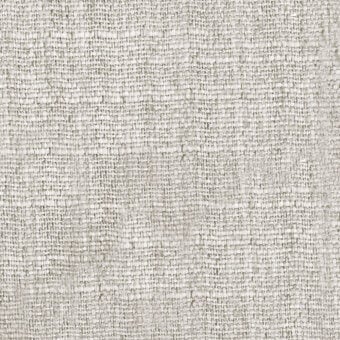 Woven fabric texture in pale gray, dense irregular weave with mottled surface, matte finish, brand label “turri > fabric cat. b > 762 c”.