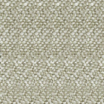 Beige woven fabric sample with vertical stripes and granular texture, displaying a “turri” tag with fabric category and code details.