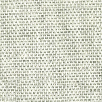 Pale green woven fabric sample with grid pattern, matte finish, and visible thread texture; label reads “turri > fabric cat. b > 773 a”.