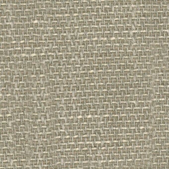 Woven fabric sample, beige and gray yarns, irregular texture with visible grid, linen or blend, label reads “turri > fabric cat. b > 773 b.”