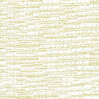 Woven fabric sample, pale yellow stripes, dense horizontal threads, matte finish; textile labeled “turri > fabric cat. b > 774 a”.