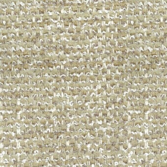 Beige woven fabric sample with horizontal stripes, nubby texture, and mixed yarn construction; label reads "turri > fabric cat. b > 780 c".