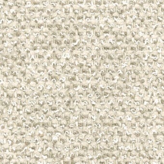 Creamy off-white fabric sample with a tight, nubby weave and horizontal pattern; label reads “turri > fabric cat. b > 780 e”.