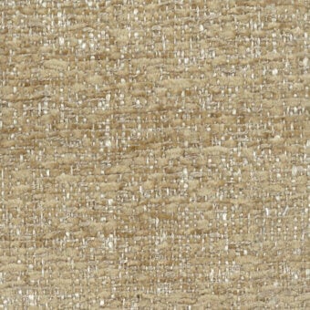 Beige textured fabric with metallic silver and gold flecks, featuring a horizontal rib weave and coarse nubby texture, labeled “turri 781 e”.