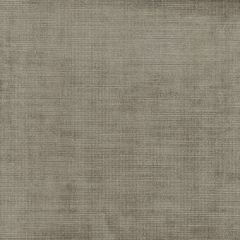 Woven fabric sample, gray-brown tone, linear texture with vertical lines, matte finish, “turri > fabric cat. f > 696 a” text overlay.