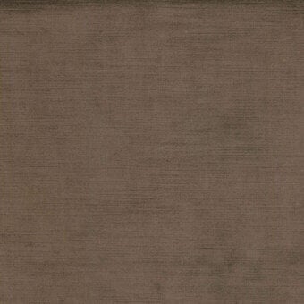 Brown fabric sample with horizontal linear texture, dense weave, and matte finish; label reads “turri > fabric cat. f > 696 g”.