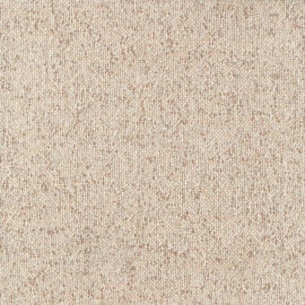 Beige woven fabric texture with speckled pattern, dense matte finish, visible grid structure, and “turri > fabric cat. f > 768 c.” label.