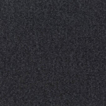Dark gray woven fabric texture with vertical ribbing, matte finish, and a visible brand label reading “turri > fabric cat. t > 772 f”.
