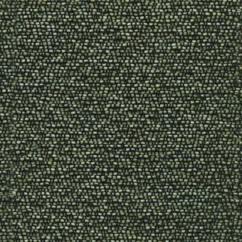 Olive green fabric sample with speckled weave, beige threads, and a nubby texture; tag reads "turri > fabric cat. t > 779 d".